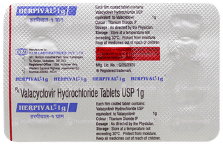 Herpival 1G Tablet 3